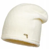Czapki damskie - Czapka damska IRIS Ecru / PAWONEX - miniaturka - grafika 1
