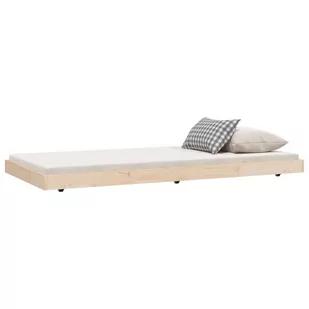 Lumarko Rama łóżka, 90x190 cm, lite drewno sosnowe - Łóżka - miniaturka - grafika 4