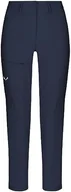 Spodnie damskie - Salewa Damskie spodnie Puez Dolomitic 2 DST W Reg PNT, granatowy, 42, granatowy blezer, 42 - miniaturka - grafika 1