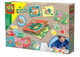 Eko malowanie palcami + szablony - SES - Przybory szkolne - miniaturka - grafika 1