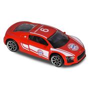 Samochody i pojazdy dla dzieci - Majorette Samochodzik Auto FC Bayern Monachium Robert Lewandowski Audi R8 Coupé 212053059SPL - miniaturka - grafika 1