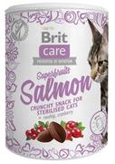 Przysmaki dla kotów - Brit Care Superfruits, łosoś, przysmak dla kota - 3 x 100 g - miniaturka - grafika 1