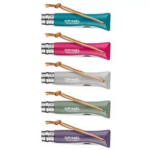 Nóż  składany Opinel Inox Colorama N°07 - cyan blue - Noże - miniaturka - grafika 3