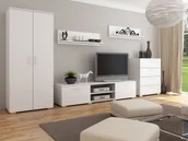 Inne meble do salonu - Meblościanka biała H7-F73 - miniaturka - grafika 1