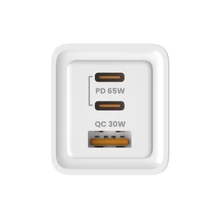 SAVIO ŁADOWARKA SIECIOWA GAN 65W BIAŁA LA-07 - Ładowarki do telefonów - miniaturka - grafika 6