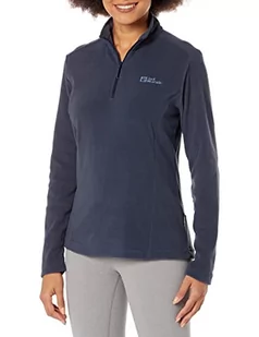 Jack Wolfskin Damski sweter Taunus Hz, grafitowy, S - Swetry damskie - miniaturka - grafika 1
