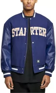 Kurtki męskie - STARTER BLACK LABEL Męska kurtka Starter Team Jacket darkblue L, ciemnoniebieski, L - miniaturka - grafika 1