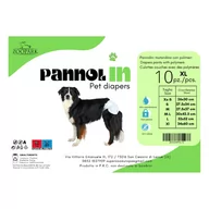 Specjalistyczne artykuły dla zwierząt - PannolIN Pieluchy dla suczki rozm. XL 34x60cm 10szt/opak. - miniaturka - grafika 1