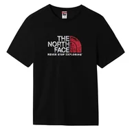 Koszulki sportowe męskie - Koszulka The North Face Rust 2 0A4M684A91 - czarne - miniaturka - grafika 1