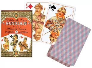 Piatnik, karty pojedyncze international Złote Rosyjskie - Gry karciane - miniaturka - grafika 1