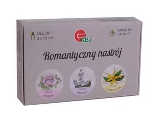 Zestaw olejków eterycznych Romantyczny nastrój, 3 x 10 ml - Aromaterapia - miniaturka - grafika 1