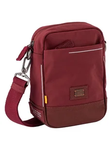 Camel Active Torebka "City" w kolorze bordowym - 16 x 21 x 6 cm - Torby męskie - miniaturka - grafika 1