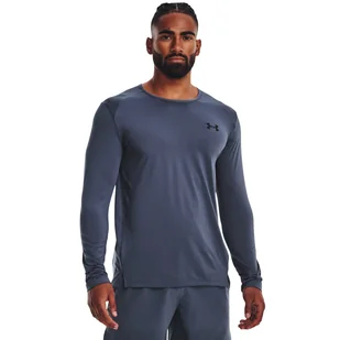 Męska Bluza UNDER ARMOUR UA ARMOURPRINT LS 1376787-044 – Szary - Bluzy męskie - miniaturka - grafika 1