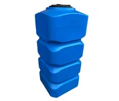 Beczki - Zbiornik plastikowy 750 l BK (wym. 73 x 73 x 162 cm) - miniaturka - grafika 1