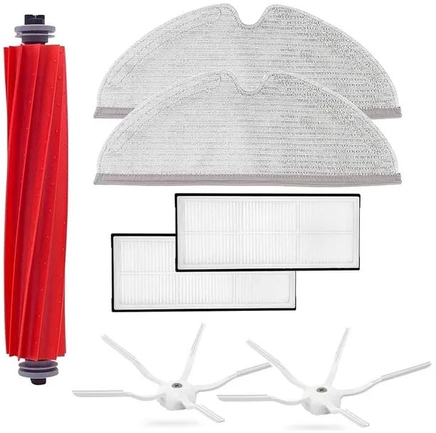 Zestaw Akcesoriów Filtry Szczotki Mop Do Xiaomi Roborock Q7, Max, Max+, T8