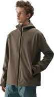 Kurtki męskie - Kurtka męska softshell 4F M324 brązowa 4FWSS25TSOFM324 81S M - miniaturka - grafika 1
