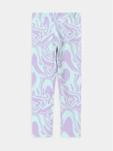 Coccodrillo Legginsy WC4122101VGA Zielony Slim Fit - Legginsy - miniaturka - grafika 1