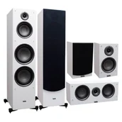 Głośniki i kolumny - Taga Harmony TAV-807 F/C/S – Zestaw kolumn do kina domowego 5.0 Biały - miniaturka - grafika 1