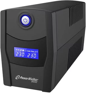 BlueWalker PowerWalker Basic VI 1000 STL 10121074 - Zasilacze awaryjne UPS - miniaturka - grafika 1