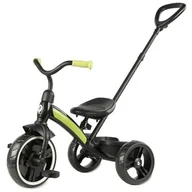 Rowerki trójkołowe - Rowerek trójkołowy QPLAY Elite Plus New Czarno-zielony - miniaturka - grafika 1