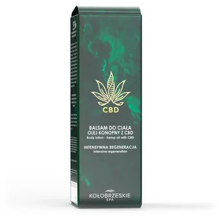 KołobrzeskieSPA, Balsam Do Ciała, Olej Konopny Z Cbd - Balsamy i kremy do ciała - miniaturka - grafika 1