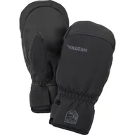 Rękawice narciarskie - Hestra Hestra Ferox Primaloft Mittens Kids, czarny 6 2021 Rękawice narciarskie 32991-100-6 - miniaturka - grafika 1