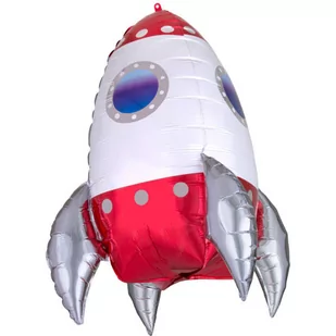 BALON FOLIOWY RAKIETA 55 X 73 cm - Balony i akcesoria - miniaturka - grafika 1