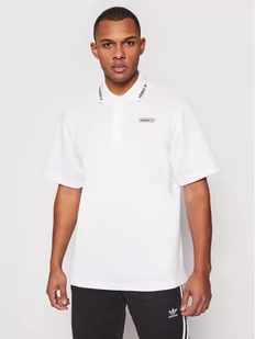 Adidas Polo Summer GN3835 Biały Regular Fit - Koszulki męskie - miniaturka - grafika 1