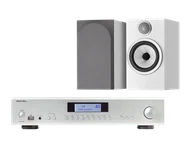 Zestawy stereo - Rotel A14 MKII (srebrny) + 706 S3 (biały) - miniaturka - grafika 1