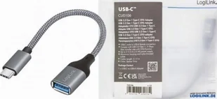 LogiLink USB-C (M) - USB 3.0 (F) - Kable komputerowe i do monitorów - miniaturka - grafika 1
