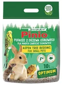 Podłoże dla gryzoni - SUPER PINIO Podłoże z drzewa osikowego dla małych zwierząt domowych Optimum 10l - miniaturka - grafika 1