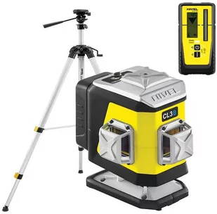 Zestaw - laser krzyżowy CL3G + statyw + czujnik RD800 - Poziomice laserowe - miniaturka - grafika 1