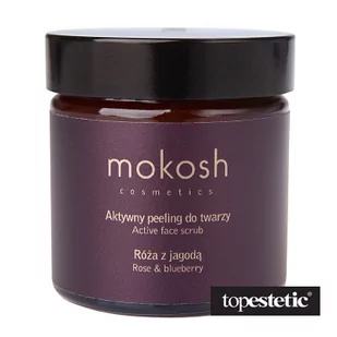 Mokosh Mokosh Active Face Scrub Aktywny peeling do twarzy róża z jagodą 60 ml - Peelingi i scruby do twarzy - miniaturka - grafika 1