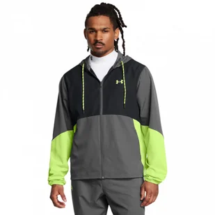Męska kurtka treningowa Under Armour UA Icon Legacy Windbreaker - szara - Kurtki męskie - miniaturka - grafika 1