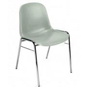 Fotele i krzesła biurowe - Krzesło konferencyjne BETA NSN 4L-CR GB białe K32 /BETA-NSN 4L-CR K32 GB [S]/ - miniaturka - grafika 1