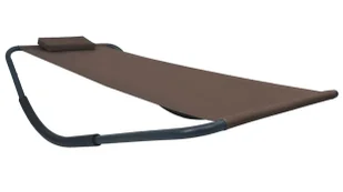 Elior Brązowa leżanka ogrodowa R3-N30 - Leżaki ogrodowe Elior Brązowa leżanka ogrodowa R3-N30 - Leżaki ogrodowe - miniaturka - grafika 1
