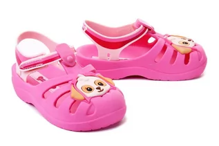 Buty dla dziewczynek - IPANEMA 21994 PATRULHA CANINA FRIENDS 20197 pink/pink, sandały dziecięce, rozmiary: 21-29 - Ipanema - grafika 1