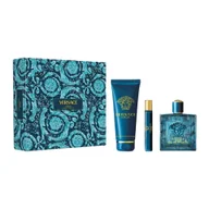 Zestawy kosmetyków damskich - Eros zestaw woda toaletowa spray 100ml + woda toaletowa spray 10ml + żel pod prysznic 150ml - miniaturka - grafika 1