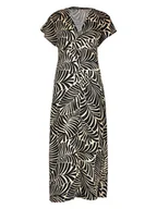 Sukienki - ONLY Sukienka w kolorze kremowo-czarnym - miniaturka - grafika 1