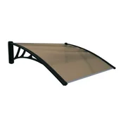 Daszki nad drzwi - Markiza COPPOLINE czarna 80 x 120 cm - miniaturka - grafika 1