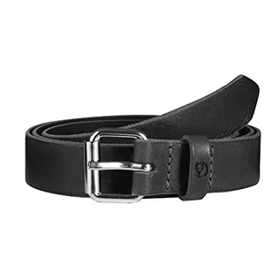 Paski - Fjallraven Singi Belt 2,5 cm. Pasek, Unisex Dorośli, 77280, czarny, 75 cm F77280-Black - grafika 1