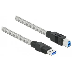DeLOCK Kabel Usb-a - Usb-b M/M 3.0 0,5m metalowy - Kontrolery - miniaturka - grafika 2