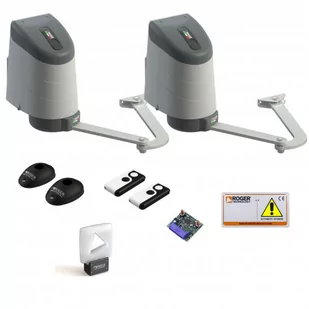 ROGER Zestaw do bram skrzydłowych KIT AY 255 F o max długościach skrzydeł 2,5m + 2,5m - Zestawy do bram - miniaturka - grafika 1