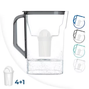 DZBANEK FILTRUJĄCY WODĘ 2,7L + 5X FILTR WESSPER - Dzbanki filtrujące - miniaturka - grafika 1