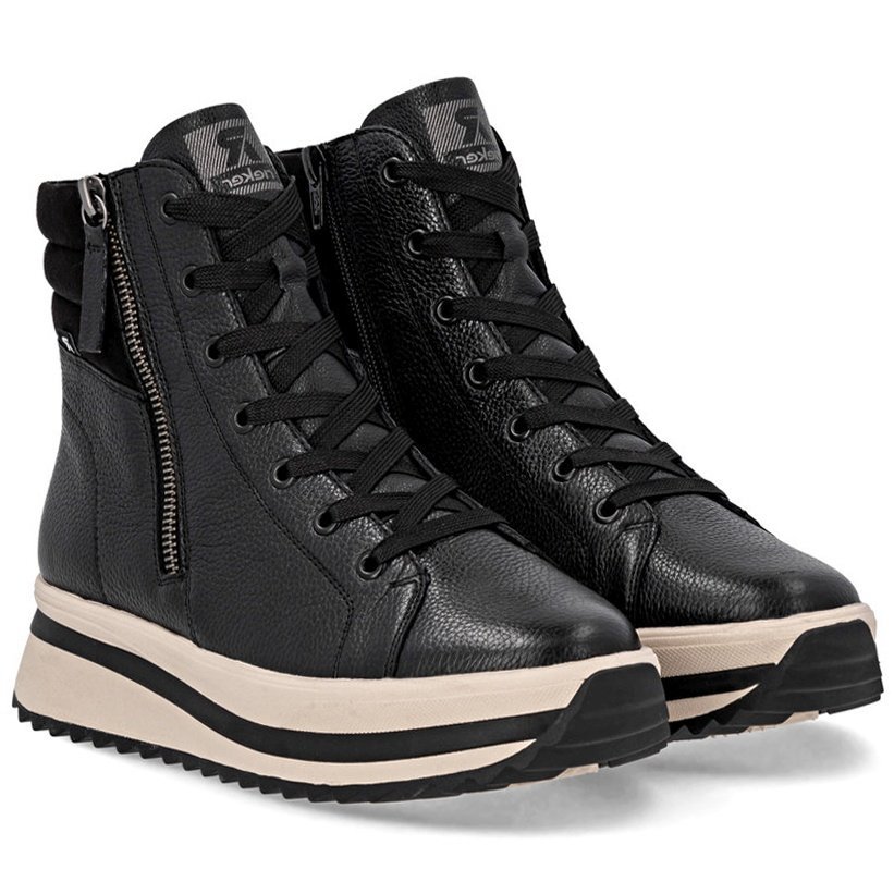 Botki damskie Rieker W3870-00 BLACK R.39