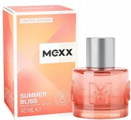 Wody i perfumy damskie - Mexx Summer Bliss EDT Orzeźwiająca Woda Toaletowa Kwiatowo Owocowa 40ml - miniaturka - grafika 1