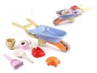 Zabawki do piasku - Zestaw do piasku z taczką - miniaturka - grafika 1