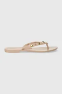 Klapki i japonki damskie - Melissa japonki MELISSA HARMONIC STUDS II AD damskie kolor różowy na płaskim obcasie M.35734.R980 - miniaturka - grafika 1