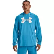 Bluzy sportowe męskie - Bluza męska Under Armour Rival Terry Logo Hoodie - miniaturka - grafika 1