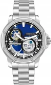 Zegarki męskie - Zegarek męski KENNETH COLE KCWGL0033705 niebieski klasyczny skeleton - miniaturka - grafika 1